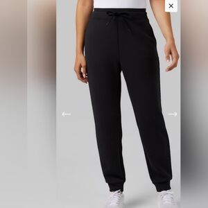32 Degrees Black Tapered Jogger Pants